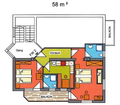 Grundriss Ferienwohnung2